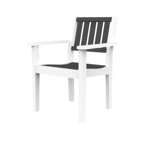 Greenwich Dining Arm Chair Slatted Back Style (602S)