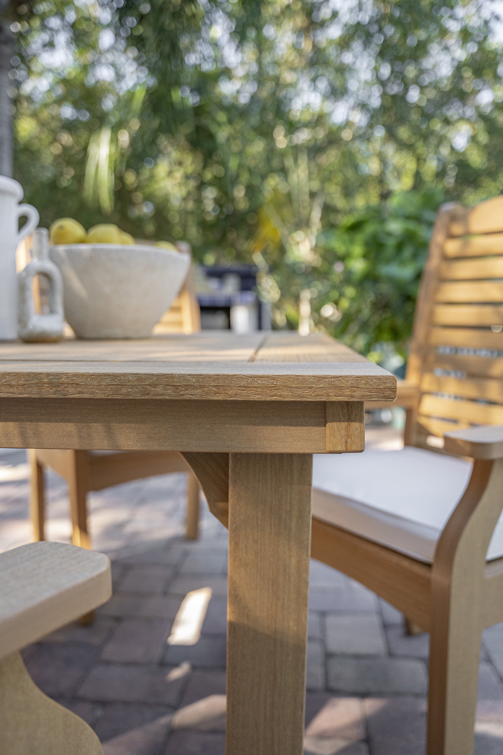 MIA outdoor furniture - zero maintenance